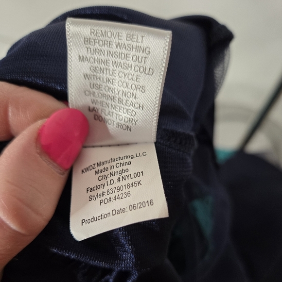 Beautees Girls Color Block Skater Dress Size 14 – Aquatic Green & Black - Picture 9 of 10